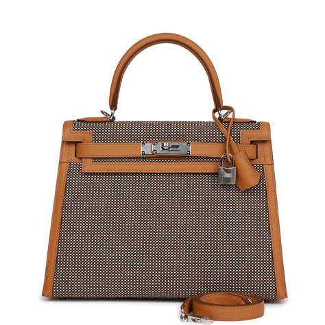 hermes kelly sesame|Hermes Kelly Sellier 28 Sesame Toile and Swift Palladium .